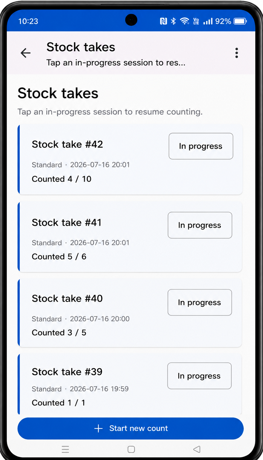 stay on track